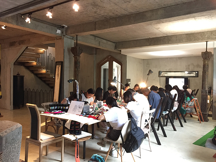 顶尖装饰公司太格尔成都设计师培训场景